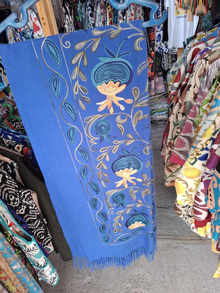 ColorFull Design 100% Uzbek Shawl