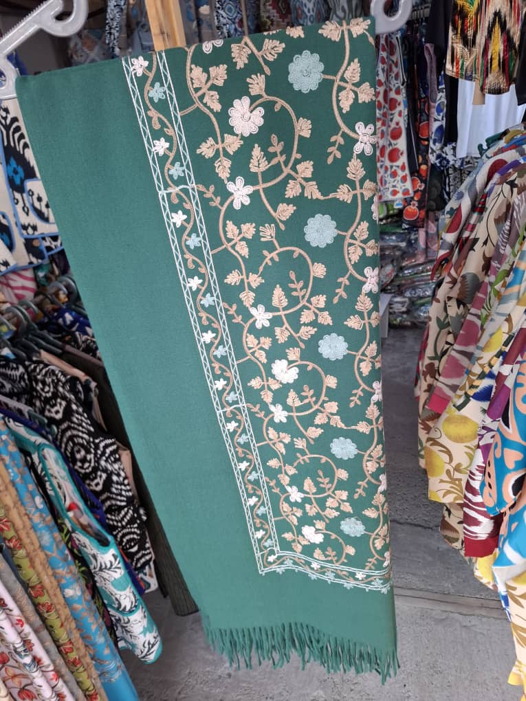 ColorFull Design 100% Uzbek Shawl