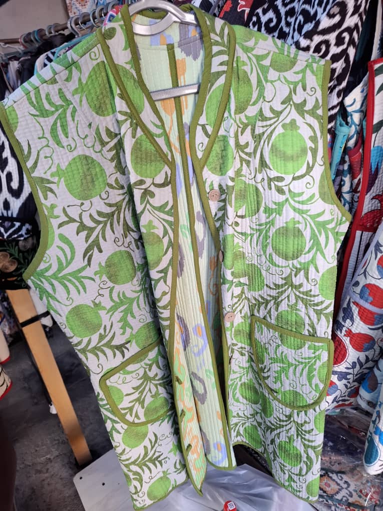 Uzbek Colorfull Woman Cardigans