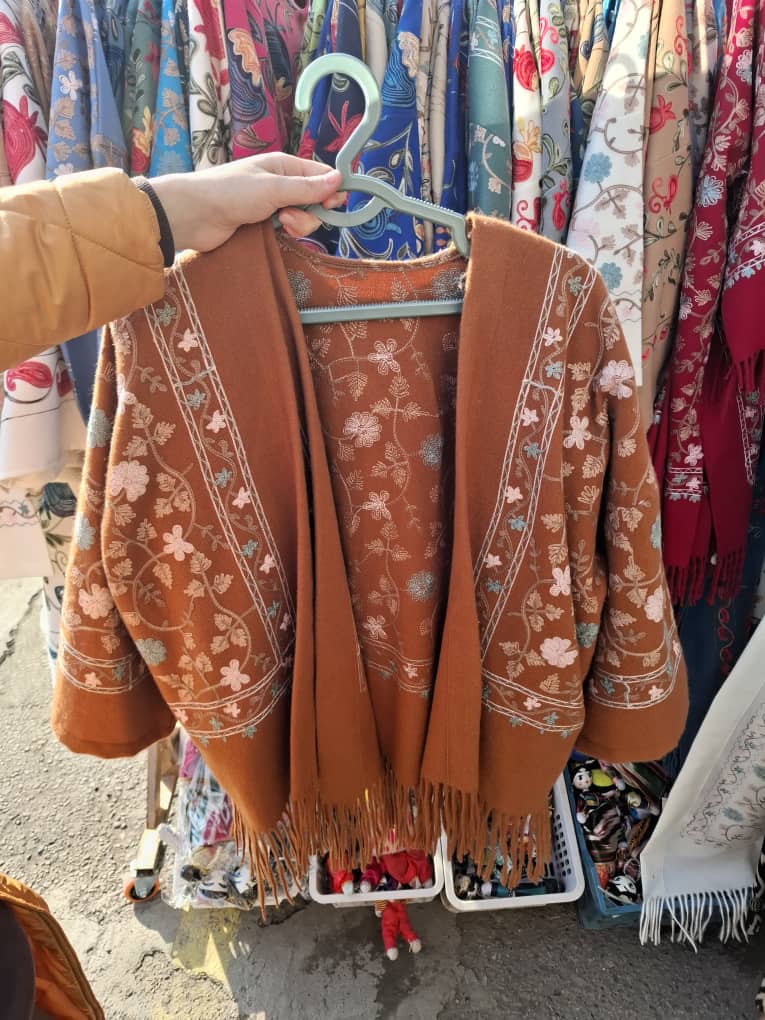 Uzbek Colorfull Woman Cardigans