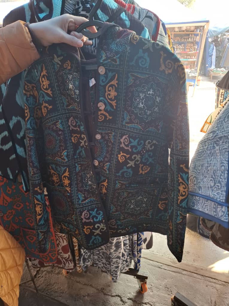 Uzbek Colorfull Woman Cardigans