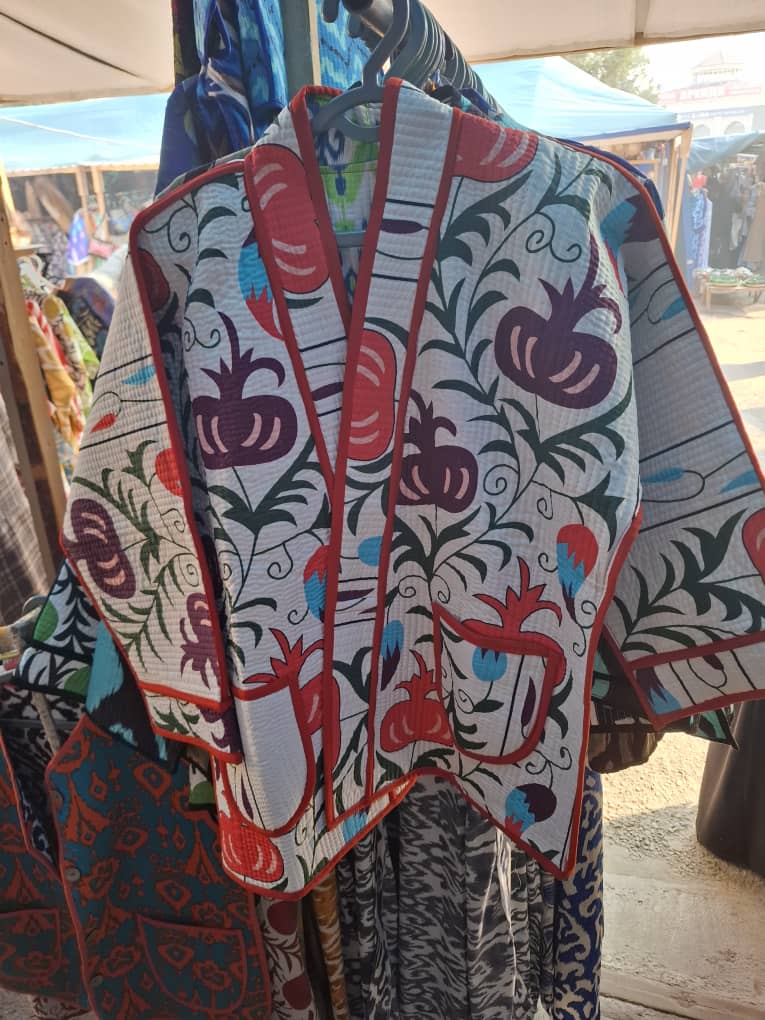 Uzbek Colorfull Woman Cardigans