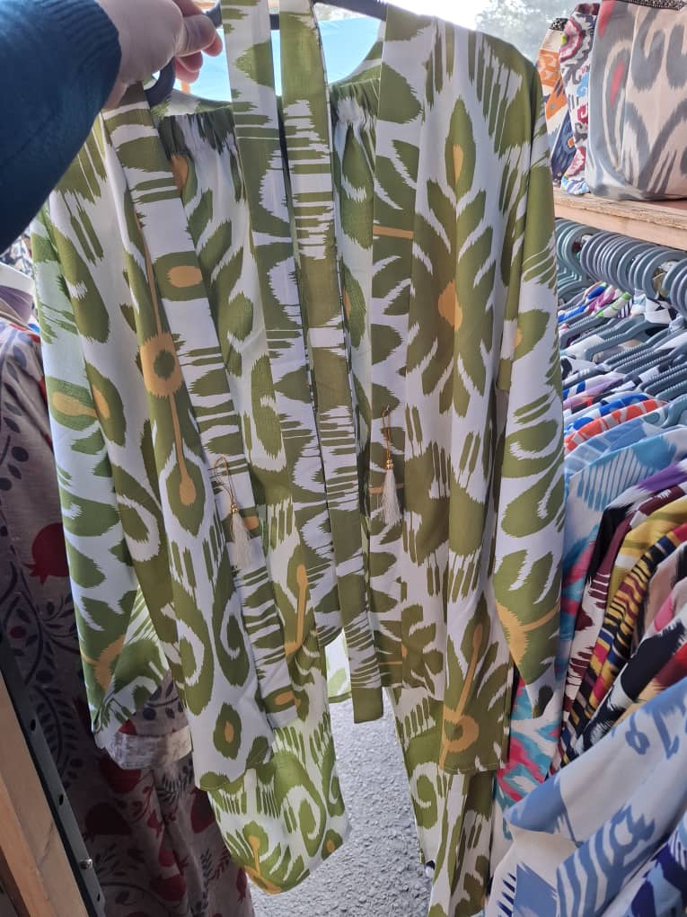 Uzbek Colorfull Woman Cardigans