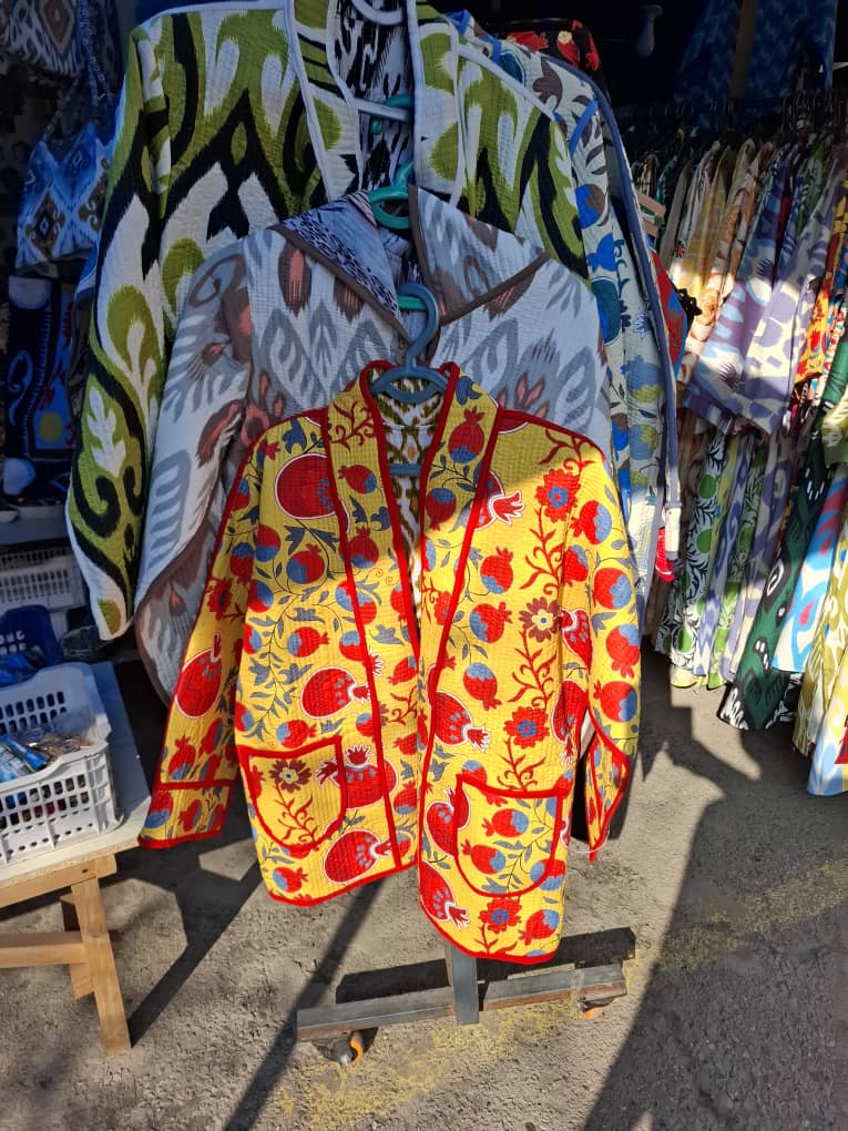 Uzbek Colorfull Woman Cardigans