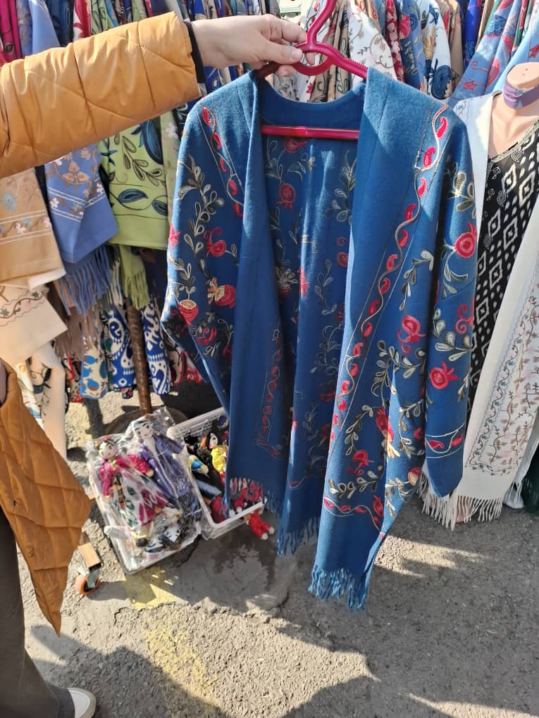 Uzbek Colorfull Woman Cardigans