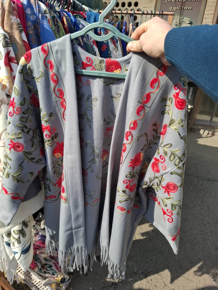 Uzbek Colorfull Woman Cardigans
